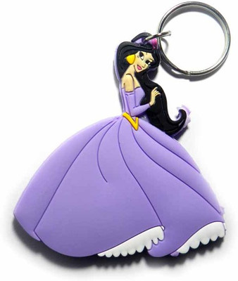 Techpro Double sided Princess Cinderella Key Chain(Multicolor)