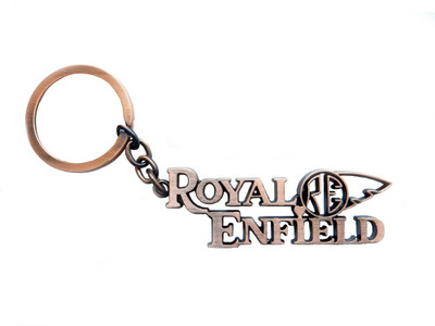 

Techpro Copper Metal Colour Royal Enfield Key Chain(Silver)