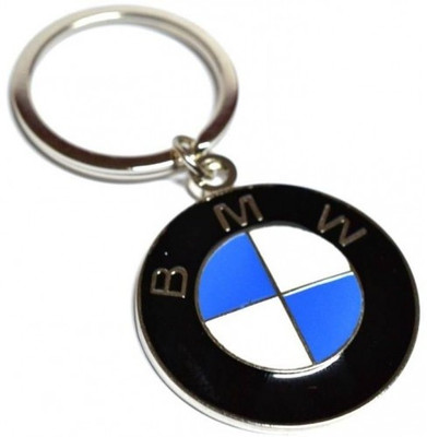 

Prime Traders BMW Emblem Car Logo Locking Key Chain(Black)