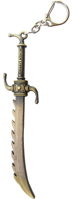 

Techpro League OF Legends Desert Storm Sword Locking Key Chain(Gold)
