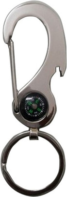 Confident Good Locking and Locking Locking Key Chain(Silver) Confident Good Locking and Locking Locking Key Chain(Silver)