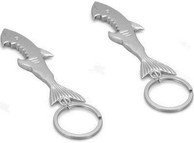 48% OFF on Phoenix Pack of 2 Shark Bottle Opener Metal Key Chain(Silver) 48% OFF on Phoenix Pack of 2 Shark Bottle Opener Metal Key Chain(Silver)