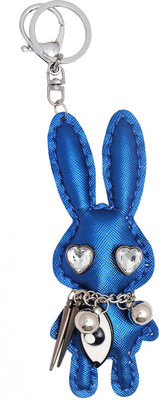 

Super Drool Crystal Blue Bunny Key Chain