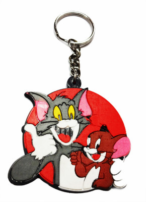 

Aditya Traders TOM & JERRY KEYCHAIN Key Chain(Multicolor)