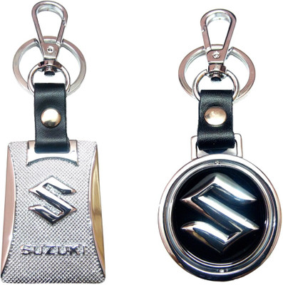 

City Choice Combo of New Leather Letal Hook Locking Key Chain(Multicolor)