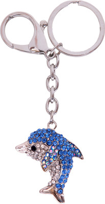 

Oyedeal Studded Dolphin KYCN499 Locking Key Chain(Multicolor)
