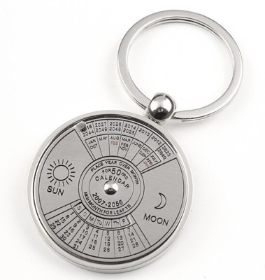 MK 50 Years Calendar Key Chain(Silver)