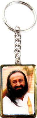 Aashram Right Angle Locking Key Chain(Beige)
