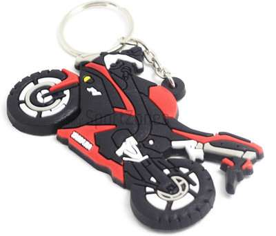 

CTW Yamaha Rubber Bike Key Chain(Red, Black)