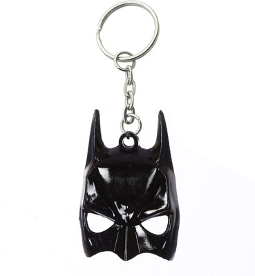 

Confident Black Metal Face Mask kc51 Key Chain(Black)