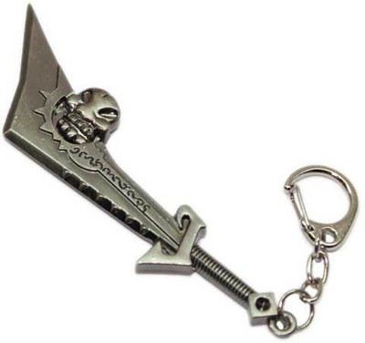 

24x7 Shop Monster Full Metal Sword Locking Key Chain(Silver)