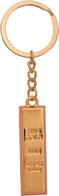 

Dealfinity Gold Bar DKYCN775 Key Chain(Gold)
