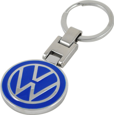 

Forty Creek Round Volkswagen Locking Key Chain(Blue, Silver)