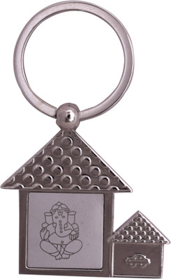 

Dealfinity Ganesha Full Metal DKYCN927 Key Chain(Silver)