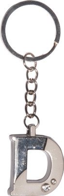 

Zeroza Alphabet Letter D LD02 Key Chain(Silver)