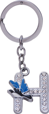 

Zeroza Alphabet Letter H LH06 Key Chain(Multicolor)