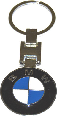 

Tech Fashion BMW Stunning Blue Black White Metal Keyring accessories for Car Bike House Office Key Holder Best Quality Gift-TF-475 Locking Key Chain(Black, White, Blue)