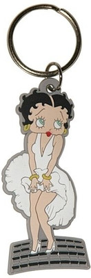 Bombay Merch Betty Boop Marilyn Rubber Key Chain(Multicolor)