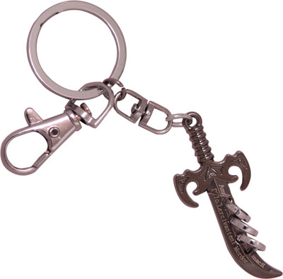 

Dealfinity Jung Ki Talwar (sword) DKYCN978 Locking Key Chain(Multicolor)