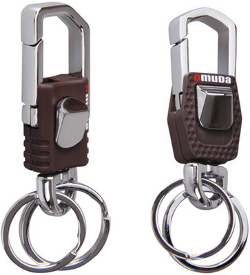 

City Choice Combo of Omuda 3713 & 3717 Hook Locking Key Chain(Multicolor)