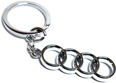

Aura Imported Audi Key Chain(Silver)