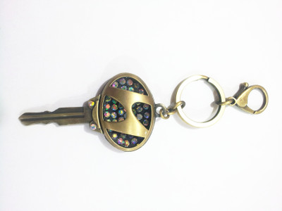 

THE FAMILY STORE HYNDAIKC Locking Key Chain(Gold)