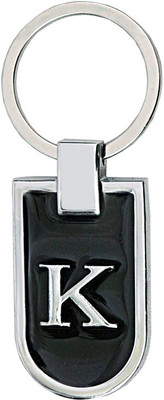 

U R God Hq Alphabet 'K' Key Chain(Black)