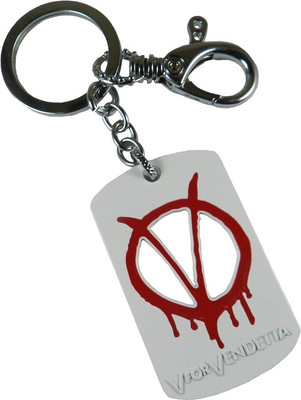 

Techpro V For Vendetta Locking Key Chain(Multicolor)