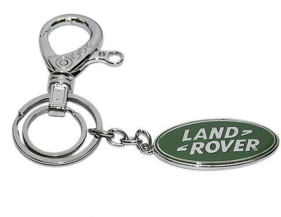 

Aura Cool Imported Land Rover Full Metal Hook Key Chain(Silver)