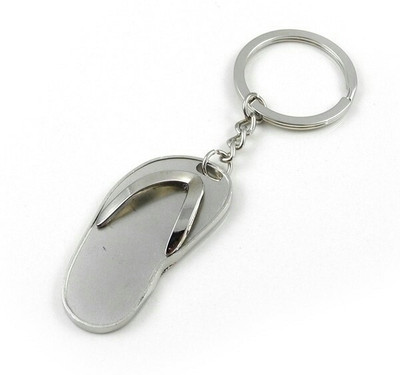 66% OFF on FCS Plain Slipper Key Chain(Silver) 66% OFF on FCS Plain Slipper Key Chain(Silver)
