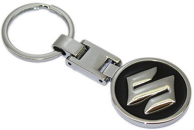 

Aura Heavy Metal Maruti Suzuki Key Chain(Silver, Black)