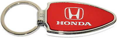 

Aura Honda Cars Full Metal Imported Locking Key Chain(Red, Silver)