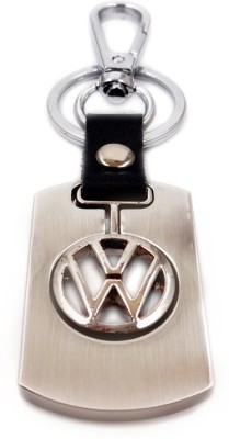 ADITYA TRADERS Classy Volkswagen Car Attractive Metal Designer Keychain Locking Key Chain(Grey)