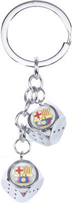 

Zeroza FCB Dual Dice FC51 Metal Key Chain(Silver)