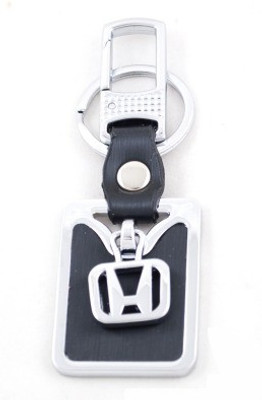 

U R God Honda Locket Rectangular Shape Locking Key Chain(Black)