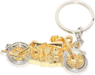 

Aura Harley Davidson Sports Bike Imported Key Chain(Gold, Silver)