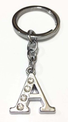 

Rashi Traders Alphabet A Chrome Key Chain(Silver)