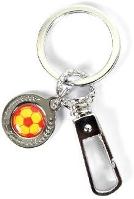 

Skyways Football Pattern in Red & Yellow Key Chain(Multicolor)