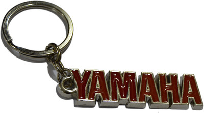 

Tech Fashion Yamaha Stunning Red Metal Keyring accessories for Car Bike House Office Key Holder Best Quality Gift TF-492 Locking Key Chain(Red)