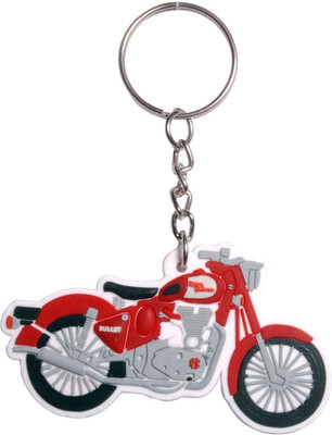 

Oyedeal Royal Enfield Bike Shape 3D Rubber Key Chain(Red)