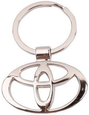 

Oyedeal Toyota Full Metal Key Chain(Silver)