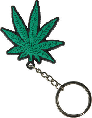 

Aura Hiyaa Weed Rubber Key Chain(Multicolor)