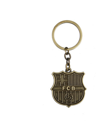 

Techpro Metal Golden Colour Singlesided Barcelona Key Chain(Multicolor)