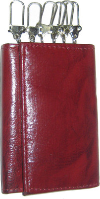 

Goodluck Key Pouch Locking Key Chain(Brown)
