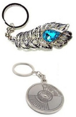 Phoenix Combo of Calender and OMG Key Chain(Silver)