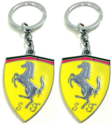 

Confident Set 02 Ferrari Racing Horse kcn414 Key Chain(Multicolor)