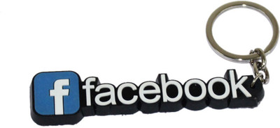 

24x7 Shop Facebook Rubber Key Chain(Multicolor)