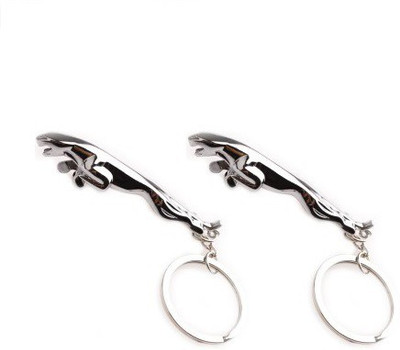 

Ezone Jaguar Set of 2 Key Chain(Multicolor)