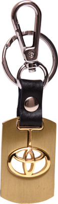 

Oyedeal Toyota Premium Leather Metal Locking Key Chain(Multicolor)