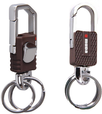 

City Choice Combo of Omuda 3713 & 3711 Hook Locking Key Chain(Multicolor)